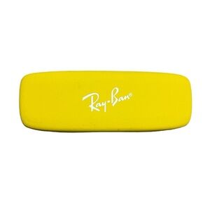 RAY-BAN YELLOW HARD SHELL CASE EYEGLASSES/SUNGLASSES CASE‎